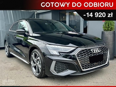 Audi A3 III 35 TFSI S Line Sportback Pakiet Comfort + Design + Kamera cofania