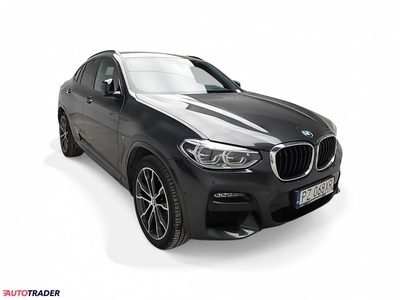 BMW X4 3.0 hybrydowy 285 KM 2021r. (Komorniki)