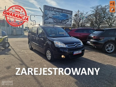 Citroen Berlingo II 1.6 Benzyna 98 KM, Klimatyzacja, Panorama, Multispace, Hak, Stoliki