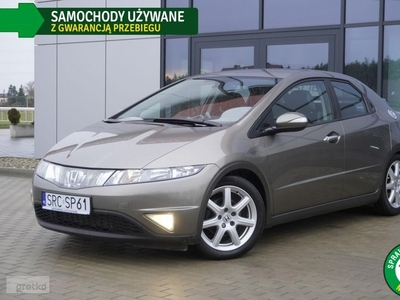 Honda Civic VIII Climatronic, Grzane fotele, Tempomat, Alu, Alkantara, Bezwypadkowa