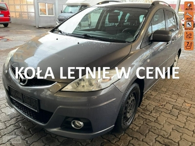 Mazda 5 I Benzyna, radio z USB, klimatronik, 7 miejsc, dodatkowe koła alu, hak