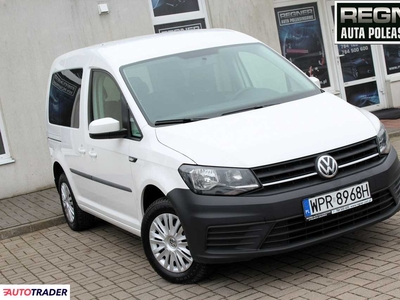 Volkswagen Caddy 2.0 diesel 102 KM 2020r. (Sokołów)