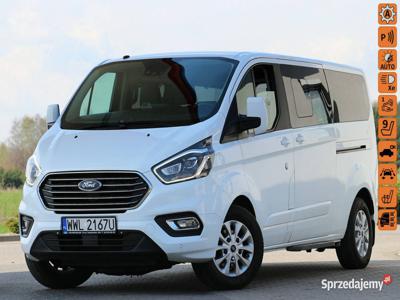 Ford Tourneo Custom 170KM 9osobowy Kamera Ledy Bi-Xenon Skó…