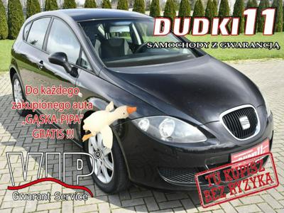 SEAT Leon II 1,6Mpi DUDKI11 Klimatyzacja,Alu,kredyt,EL.szyby.Centralka,kredyt.OKA