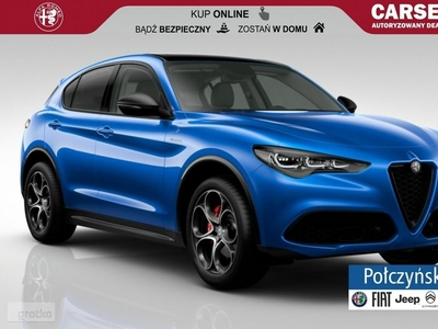 Alfa Romeo Inny Alfa Romeo Veloce Q4 AT 2.0 280 KM|Misano Blue|Szklany dach|Czarna skóra|2024