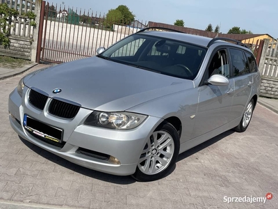 BMW E91 2008r. 2.0 Diesel 6 Biegów Navi Skóry Zadbana Oryginał Lakier!