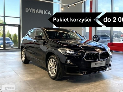 BMW X2 sdrive18i 1.5 140KM automat 2019/2020 r., salon PL, I wł., f-a VAT