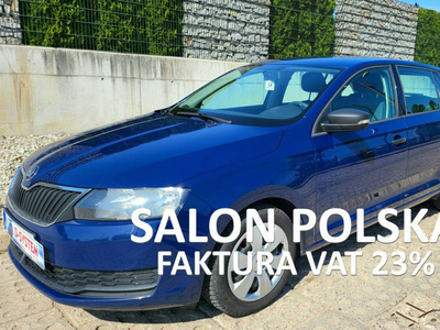 Škoda RAPID 2018 Tylko Salon Polska 1Właściciel GWARANCJA Rapid-Spaceback