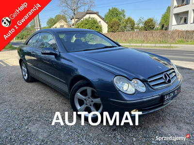 Mercedes CLK 240 2.6 Serwis ASO Automat Skóry Alu El szyby Stan BDB BEzwyp…