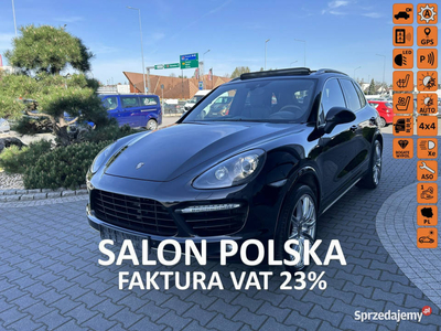 Porsche Cayenne Turbo 1-szy wł. od nowości! alcantara, panorama, podgrz. k…