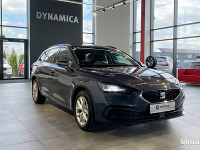 Seat Leon ST Style 1.5TSI 130KM M6 2021 r., salon PL, I wł., f-a VAT, gwar…