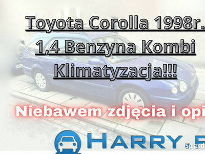 Toyota Corolla 1998r. 1,6 Benzyna Kombi Klima Tanio - Możliwa Zamiana! Ser…