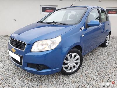 ŁADNY CHEVROLET AVEO NOWY MODEL 1.2 BENZYNA ZADBANY 2008r