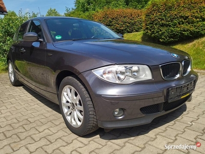 BMW 1 E87 1.6 Benz. Klimatronik Alu Sportsitze Multifunkcja z Niemiec