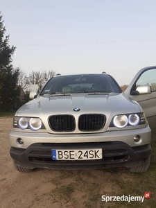 BMW X5 3,0 benzyna gaz napęd 4x4 zamiana