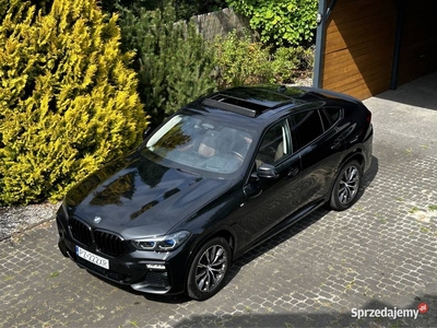 BMW X6 3.0Tdi 286KM 2021 M pakiet Full wersja salon pl gwarancja bezwypadek
