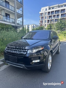 Evoque 240KM niski przebieg 99500km 2.0 benzyna, zarejestrowany w PL