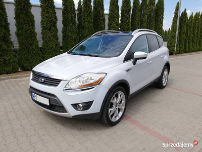 Ford Kuga * Bogaty, LPG, HAK, 2.5T, biała perła