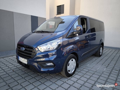 Ford Transit Custom 2020r 9 osób FV 23 Bezwypadkowy 51 000 km