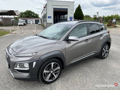 Hyundai Kona 1.6 BENZYNA Klimatronik Tempomat Ledy Navi Kamera Radar TOP