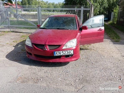 Mitsubishi Lancer 1.6 + gaz, 2004r. 8 gen.