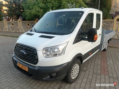 Ford transit doka 7 osobowa paka skrzynia 170km zamiana