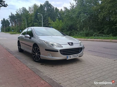 Peugeot 407 2.0 benzyna, hak, klimatyzacja