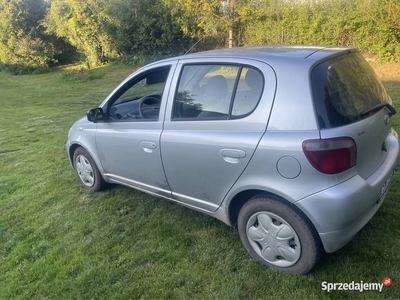 Toyota Yaris 2001, wersja japońska, sprawny, bogate wyposażenie