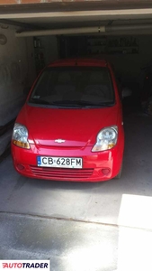 Chevrolet Matiz 0.8 benzyna 52 KM 2008r.