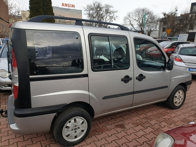 Fiat Doblo I 5 osób. 1.6 Benzyna. Klima. Zadbany. Oryginalny Przebieg.