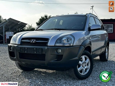 Hyundai Tucson 2.0 benzyna 141 KM 2005r. (Kutno)