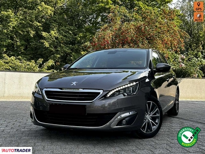 Peugeot 308 1.6 diesel 120 KM 2014r. (Kutno)