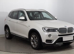 BMW X3 II (F25) , Salon Polska, Serwis ASO, 190 KM, Automat, Skóra, Navi,