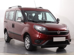 Fiat Doblo II , Salon Polska, GAZ, 7 miejsc, Klima