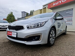 Kia Cee'd II 1.6 CRDI, gwarancja, XL,LED, GPS, kamera, serw ASO, stan salonowy!