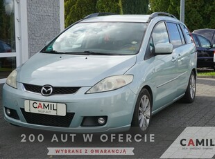 Mazda 5 I 2.0 Diesel 143KM, 7 miejsc, nowe bad. tech., nowe OC, zadbana,