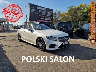 Mercedes-Benz Klasa E W213 2.0 TURBO 185 KM, Skóra, Kamera 360°, Designio, 4 Matic, FULL LED