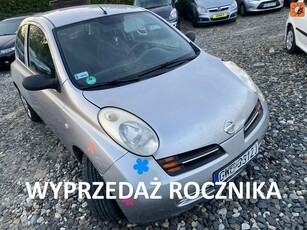 Nissan Micra III Benzyna, klimatyzacja, isofix, książka serwisowa, przegląd do 09.202