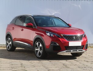 Peugeot 3008 , Salon Polska, Serwis ASO, Automat, Skóra, Navi, Klima,