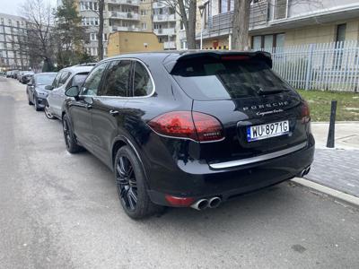 Porsche Cayenne Turbo, alcantara, zamiana zadbany