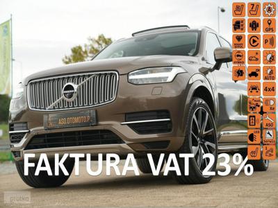 Volvo XC90 V INSCRIPTION panorama FUL LED 7-os SKÓRA nawi ALUSY 4x4 pneumatyka MA