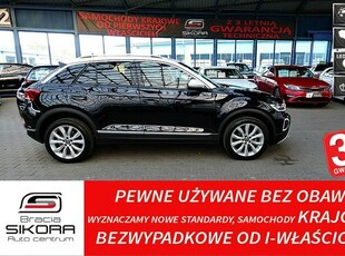 Volkswagen T-Roc 150km AUTOMAT IQLED+Kamera 3Lata GWARANCJA 1wł Kraj Bezwypadkowy FV23%