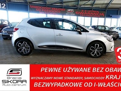 Renault Clio NAVI+Led 3Lata GWARANCJA Kraj Bezwypad Parktron+Tempomat LIMITED FV23% IV (2012-)