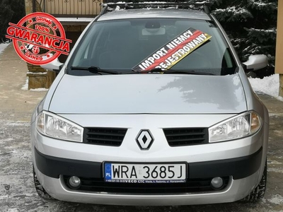Renault Megane 2005r, 1.6B, Wyjątkowo Zadbana, Przebieg 155tyś km, Z Niemiec II (2002-2008)