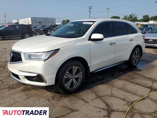 Acura MDX 3.0 benzyna 2018r. (CHICAGO HEIGHTS)