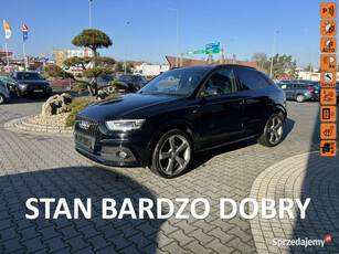 Audi Q3 podgrz. fotele, led, bixenon, dośw. zakrętów, klimatronic, s-line …