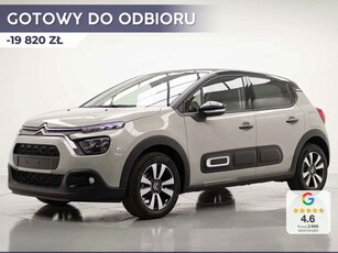 Citroen C3 III 1.2 PureTech Max Max 1.2 PureTech 83KM / Czujniki parkowania tył + Kamera