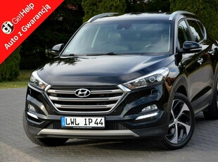 Hyundai Tucson III 2.0CRD-I 185KM Skóry Ledy bi-Xenon 4WD Navi Kamera Park Assist ALU19