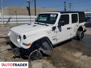 Jeep Wrangler 2.0 hybrydowy 2023r. (SUN VALLEY)