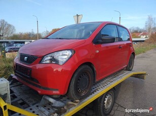 Seat Mii 5 D Klima 1.0 MPI 2012r 148 Tys 1 Wł Uszkodzony Transport